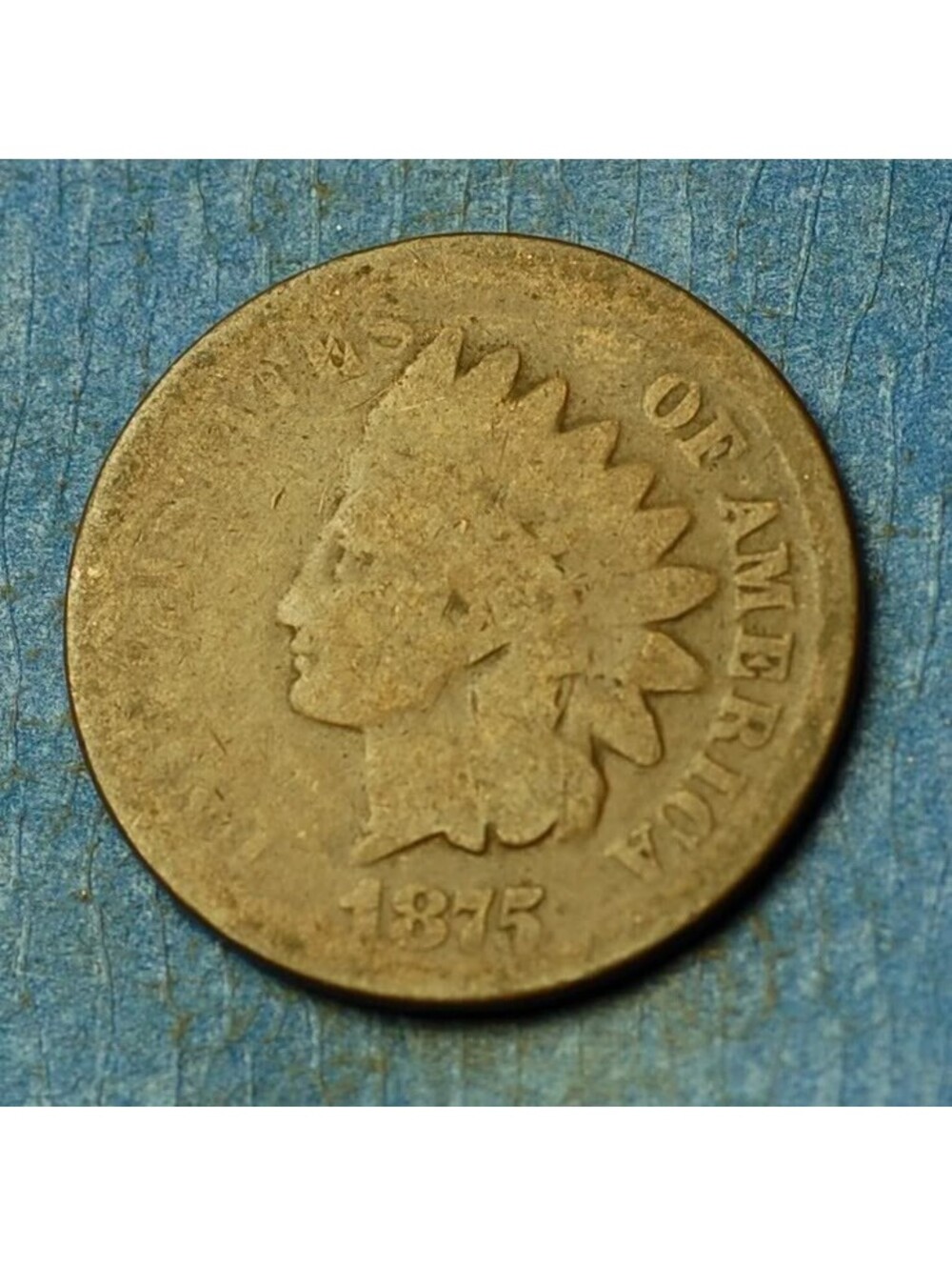 W192 1875 Indian Head Cent Penny 1c - Check Out Our Store 🔥🔥SEMI KEY DATE🔥🔥